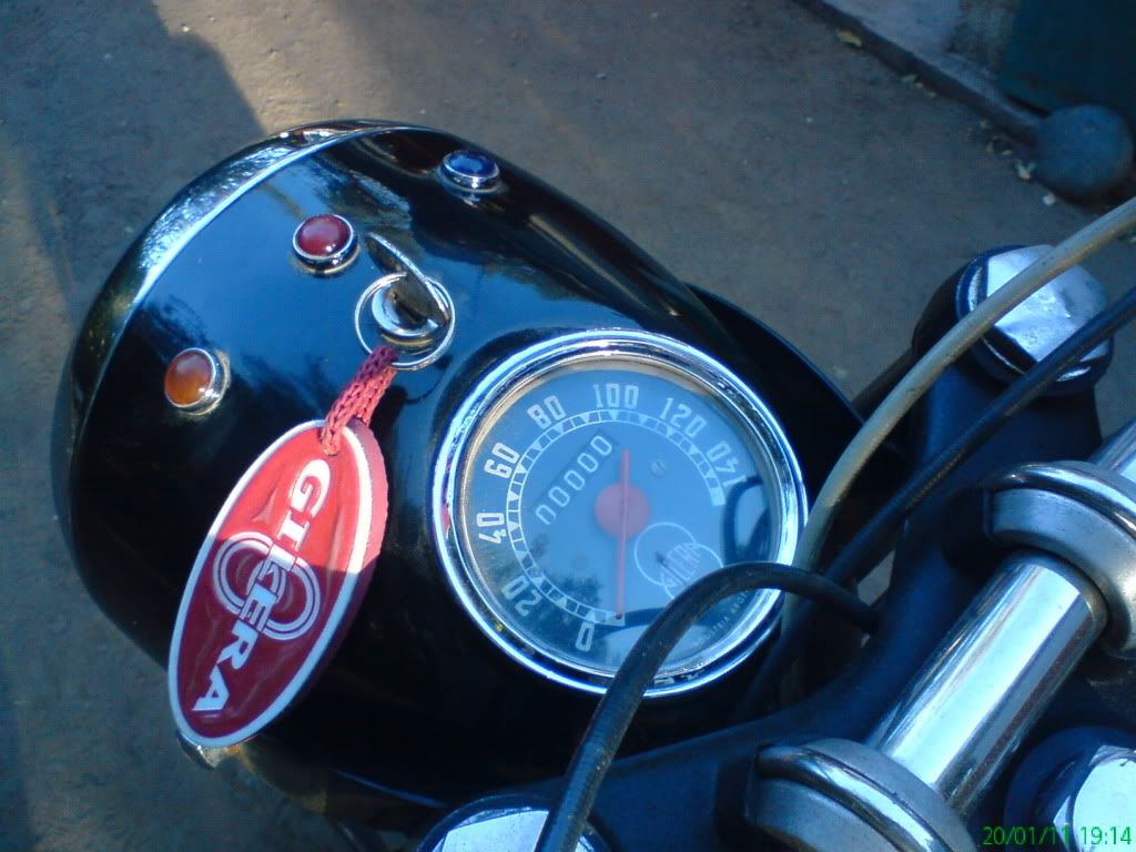 Gilera Extra 200: Restauracion Gilera Extra 200: Restauracion