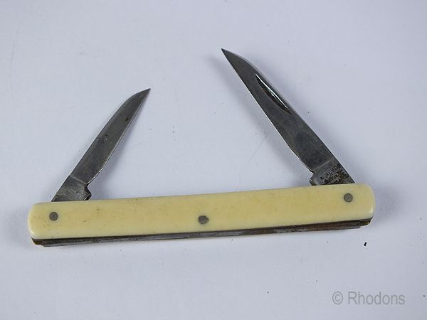 Bone Handle Folding Pocket Knife | Antique & Vintage Pocket Knives