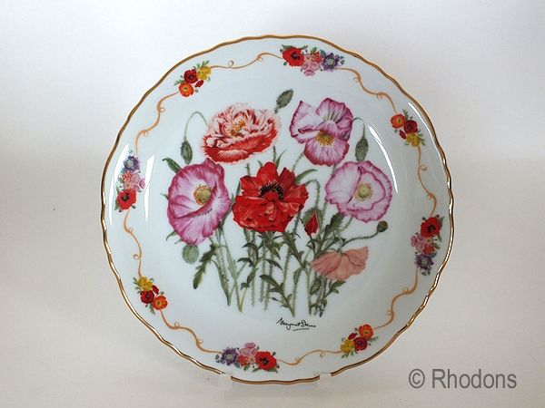 Shirley Poppy, Limited Edition Plate