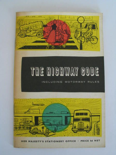 HMSO The Highway Code 1959 Motorway Rules 
