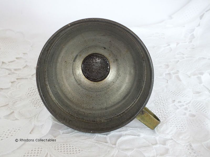 1930s Vegetable Oil Filter Funnel Advertising For Golden Twirl Oil