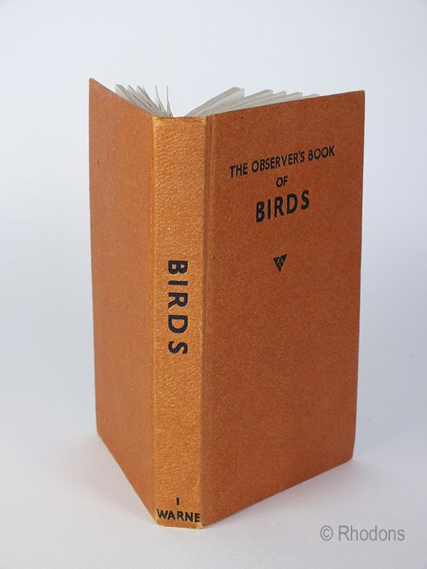 The Observers Book Of Birdsrhodons Books Birds
