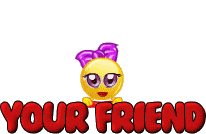 showing love friend smiley for orkut, myspace, facebook