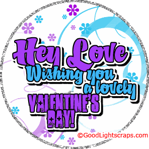 Valentines Day animated glitter images for orkut, myspace