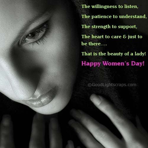 womens day comments and orkut scraps