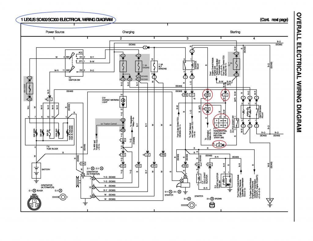 Sc300 Radio Wiring Diagram Lexu - Complete Wiring Schemas