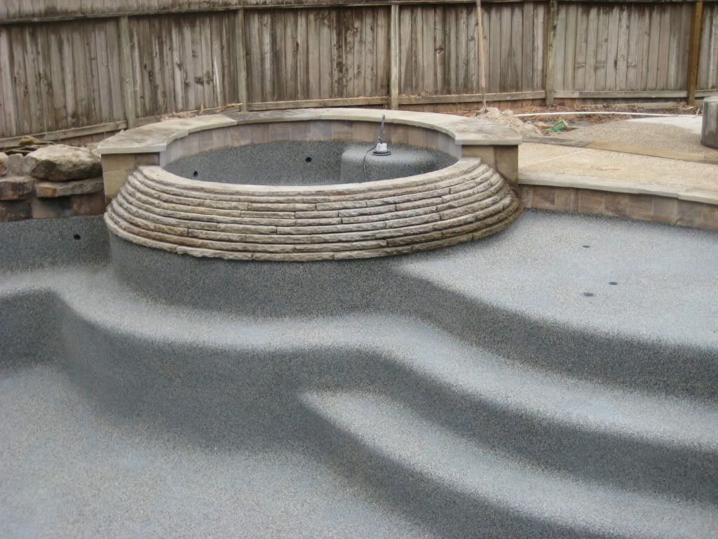 pebbletec before acid wash #7