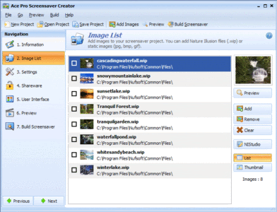 Nufsoft Ace Pro Screensaver Creator 4.12.31.37 + Portable Nufsoft Ace Pro Screensaver Creator 4.12.31.37 + Portable