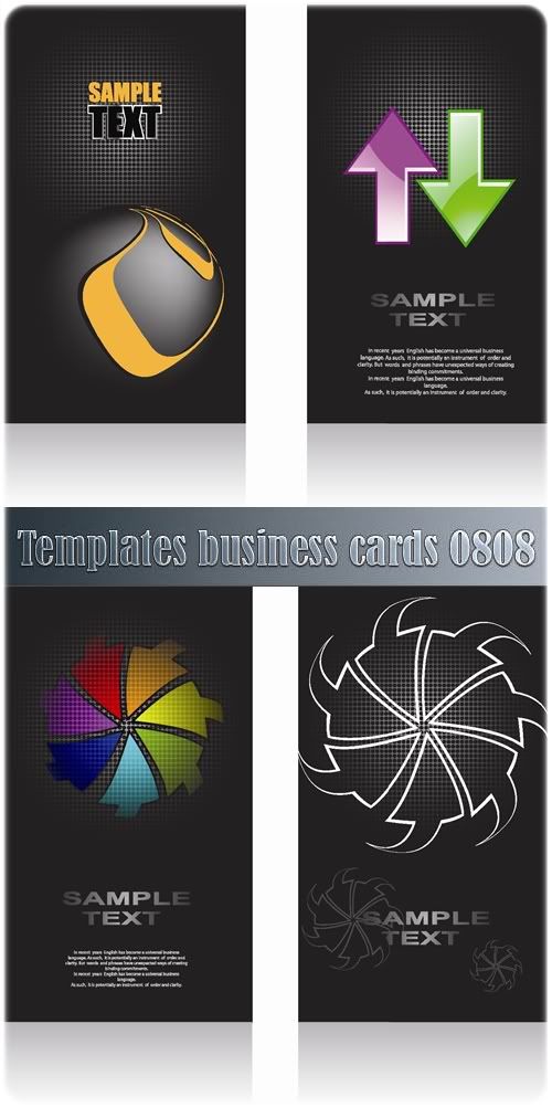Templates business cards 08_08