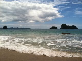 Cathedral Cove, The beach at Cathedral Cove.