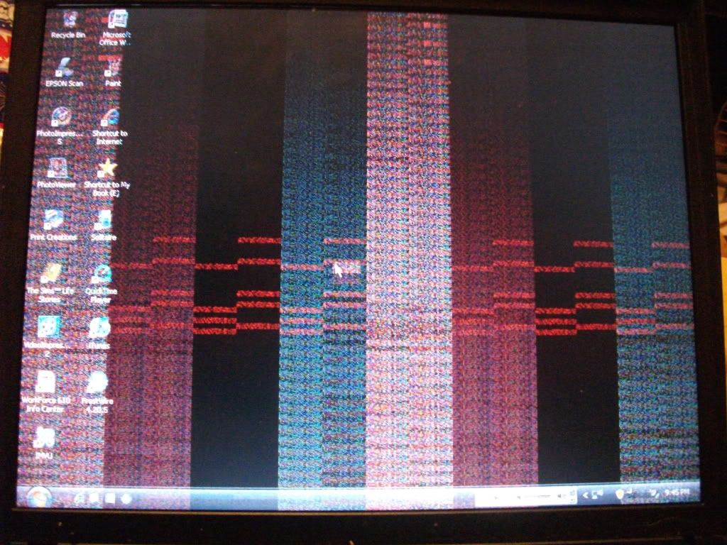 why is my laptop screen so messed up and colorful? TeenHelp