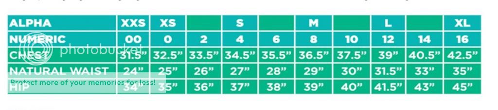 Lilly Pulitzer Size Chart