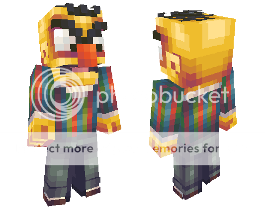 Bert is Evil: The Original Internet Meme (Halloween Costume Contest) Minecraft Skin