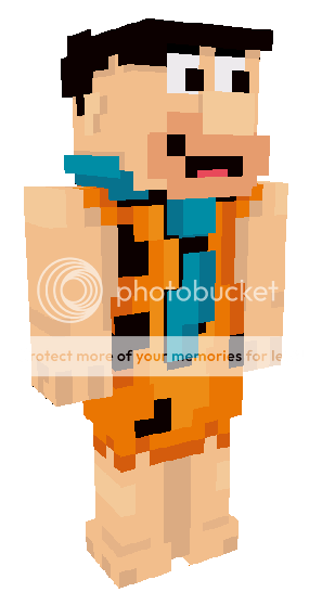 Fred Flintstone (The Flintstones) Minecraft Skin