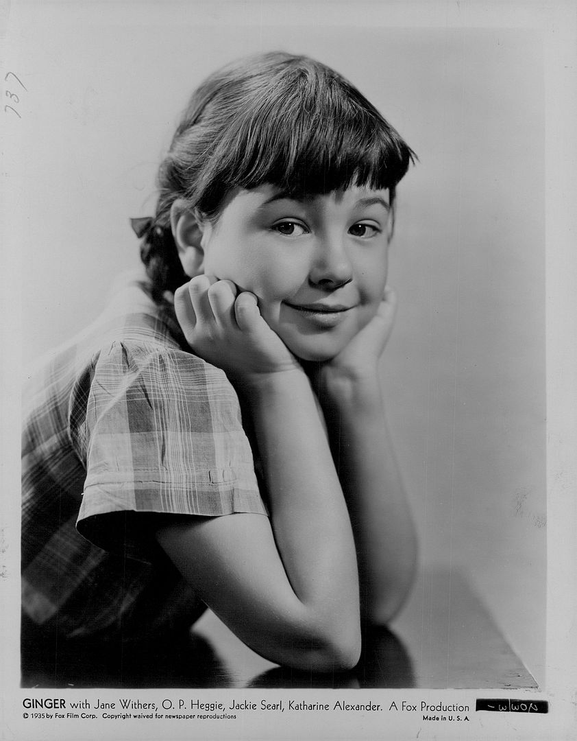 1935 Jane Withers actress in Ginger Press Photo | eBay