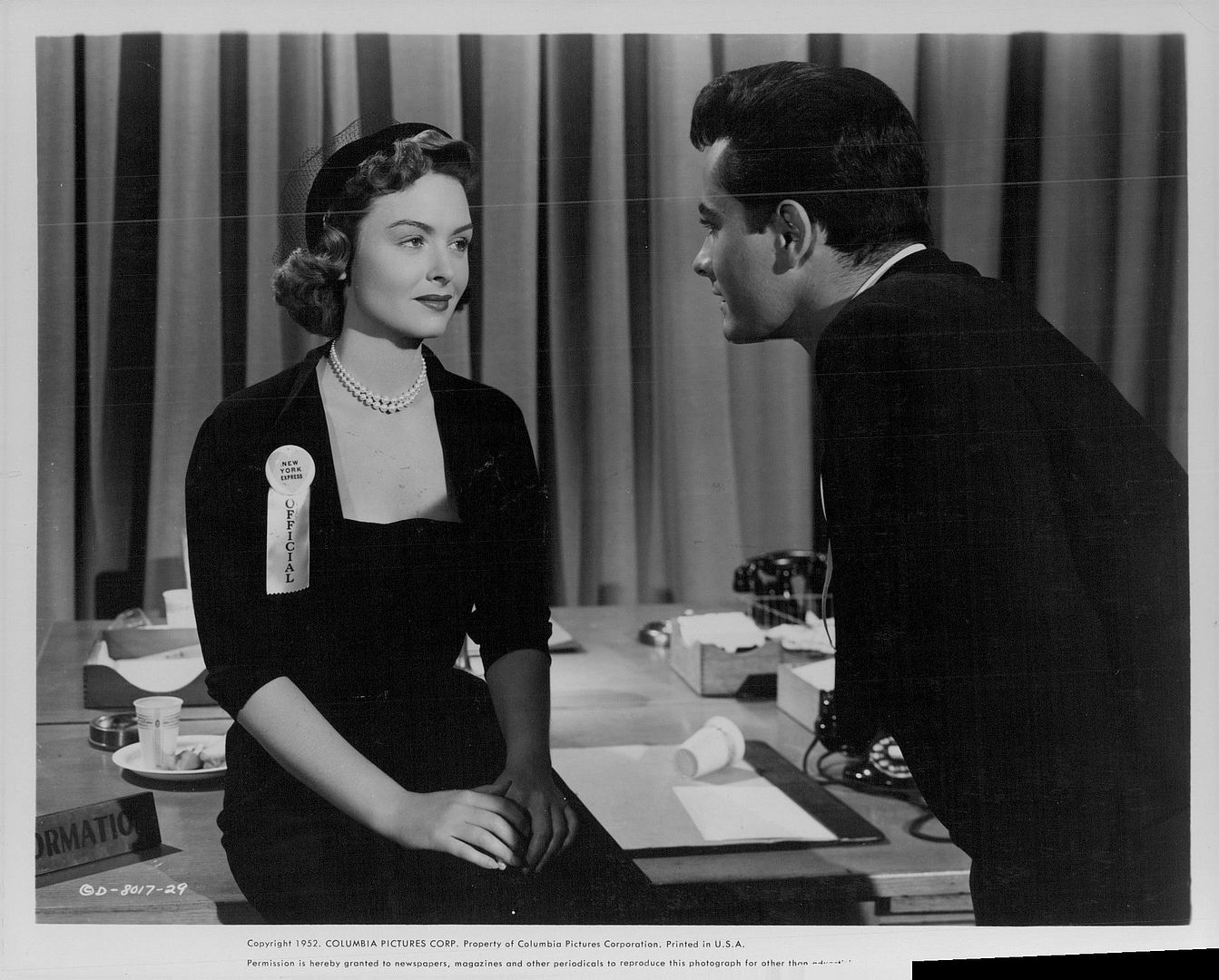 1952 Donna Reed Actress in Scandal Sheet Press Photo | eBay