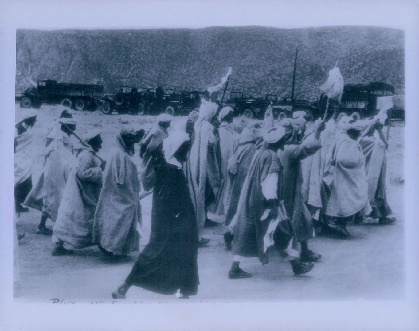 1955 Moroccan Rebels Surrender to French Troops Press Photo eBay