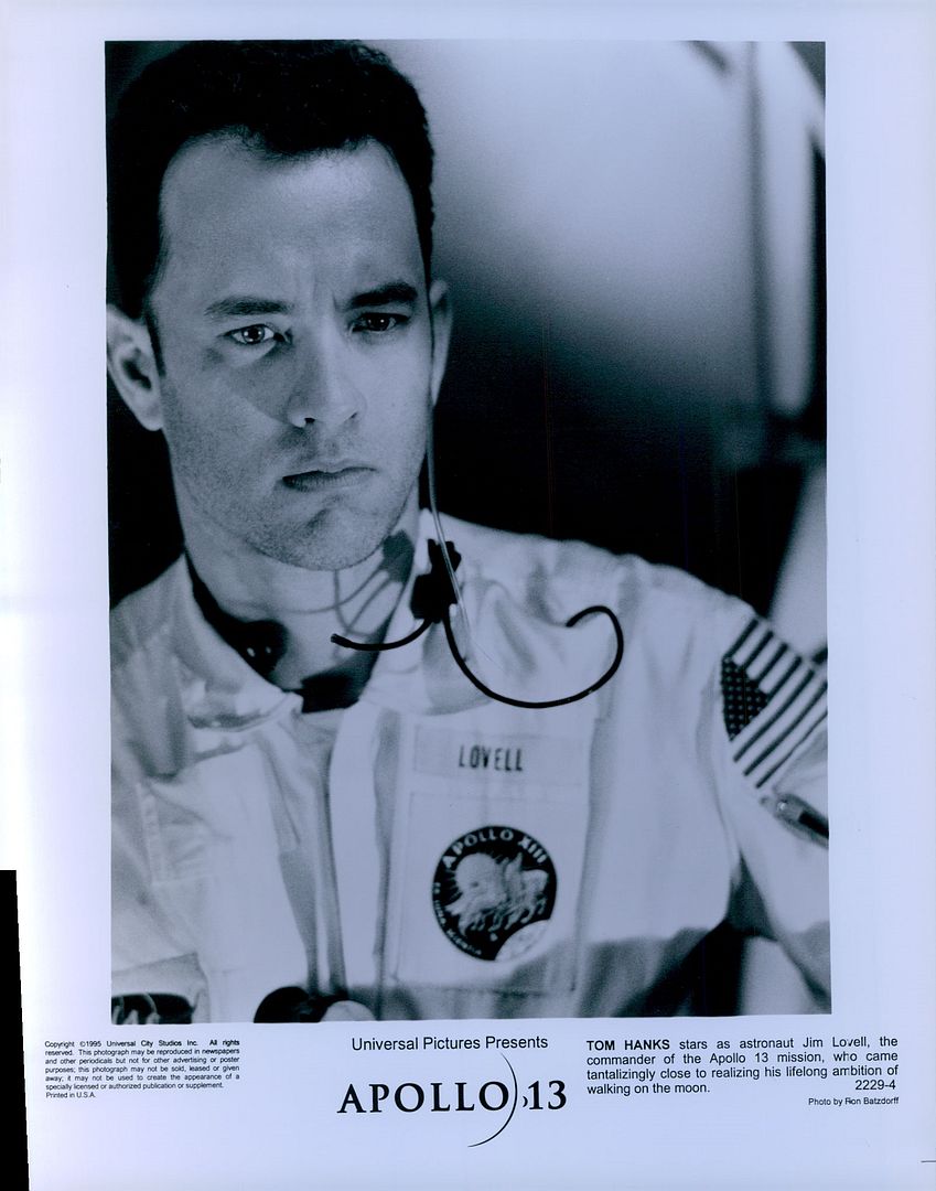 1995 Tom Hanks Apollo 13 Universal Pictures Press Photo | eBay
