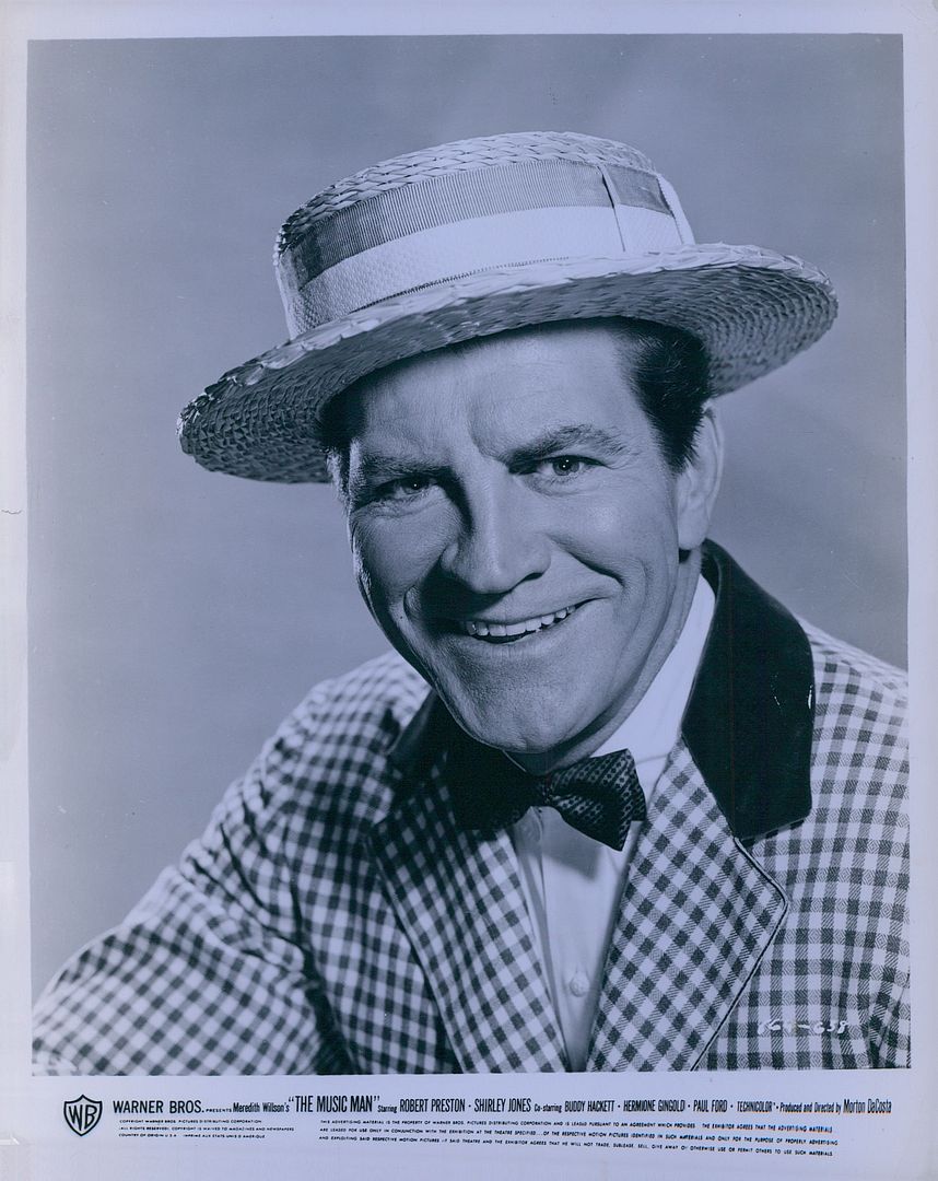 1962 Robert Preston Actor The Music Man Press Photo Ebay