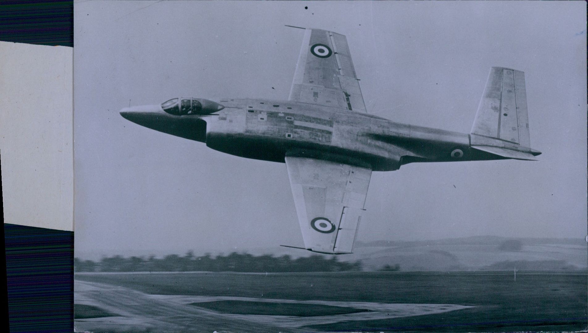 1951 Vickers Supermarine 508 Royal Navy Fighter Press Photo | eBay