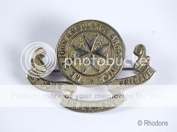 St John Ambulance Brigade Brooch| Vintage & Collectable Nursing Badges ...