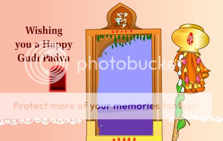 Ugadi scraps, Gudi Padwa graphics and quotes