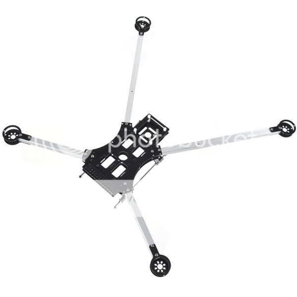 High quality X635 Spider main frame for quad rotor, suitable for both