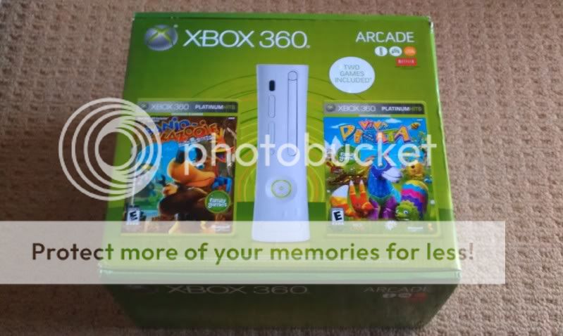  Microsoft Xbox 360 Arcade Banjo Kazooie & Viva Piñata Spring Bundle 