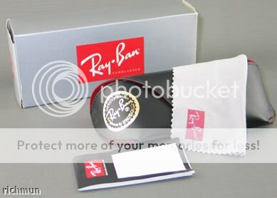 ITALY RAY BAN Black SUNGLASSES RB 3454E  