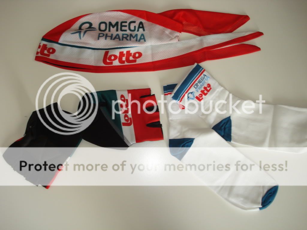 Omega Pharma Lotto Cycling Set Jersey Bib Shorts 3XL  